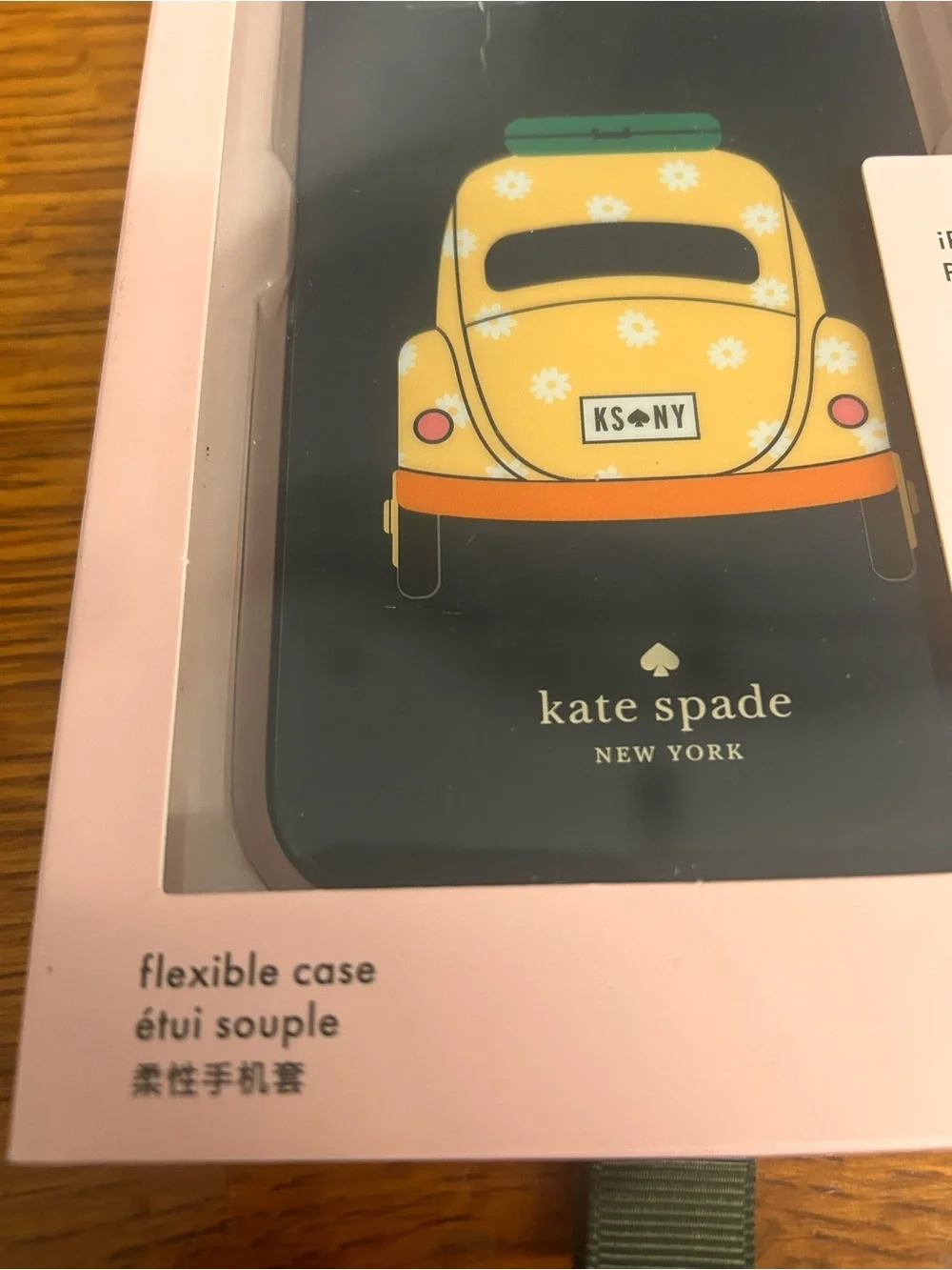 Kate Spade NY iPhone 12 Pro Max Case Yellow Daisy Car Flexible Cover Like New